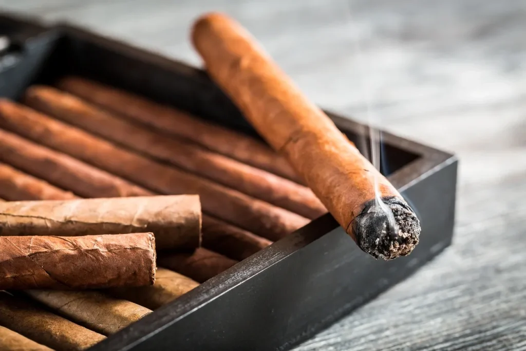 cigar station for weddings