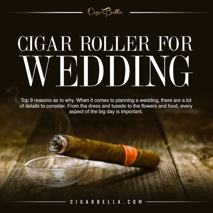 Hiring a cigar roller for a miami wedding