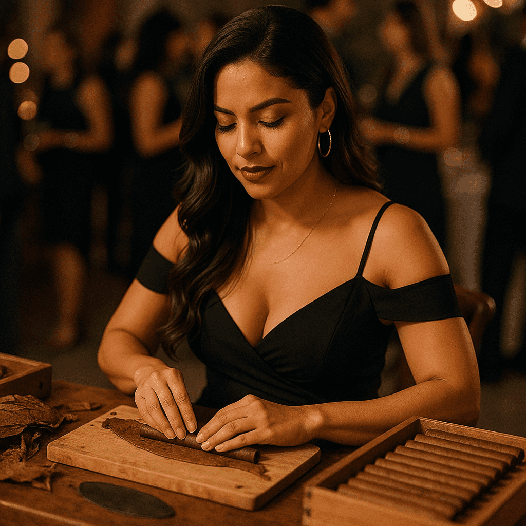 corporate event cigar roller San Antonio