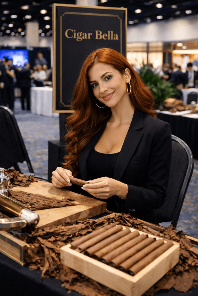 cigar roller trade show booth ideas